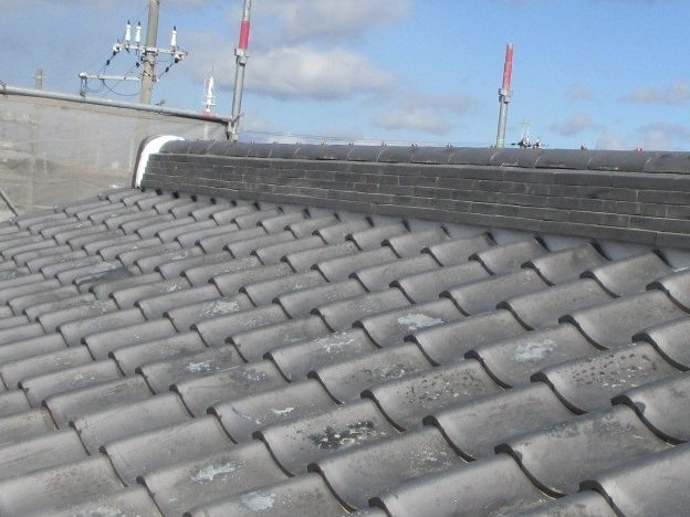 稲美町で棟の積み直しが完了